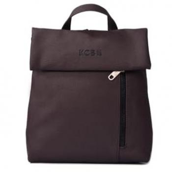 Mochila Antirrobo Pequeña de Mujer KCB Strong | Diseño Compacto y Seguro | 100% Vegana | Gran Durabilidad y Estilo Moderno | Ideal para Uso Diario | Asas Ajustables | Color Marrón