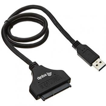 Equip 133471 Adaptador de Cable USB 3.0 A SATA Negro - Adaptador para Cable