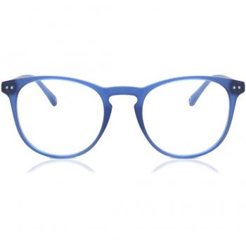 Gafas Anti-Azules Oval Armazón Completo Plástico Azules Lentes Recetadas para Hombre - SmartBuy Collection