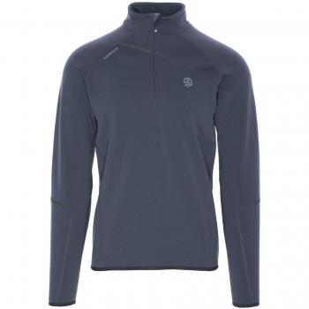 Ternua ® Magik 1/2 Zip M Camiseta, Hombre, Gris
