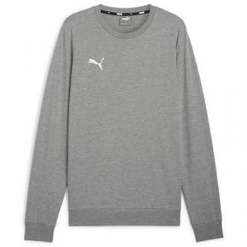 Sudadera PUMA Teamgoal Casuals para Hombre - Cuello Redondo - Color Gris - Talla L