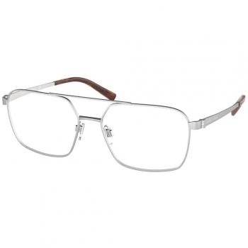 Ralph Lauren RL5112 9220 Armazones para Hombre Plateadas, Lentes Recetados Para Hombre Silver, Gafas Recetadas para Hombre Plateadas
