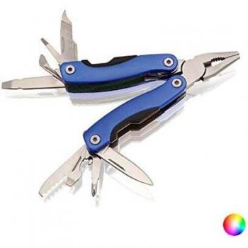 BigBuy Tools Multiherramienta 12 en 1 143450, Rojo, Mediano