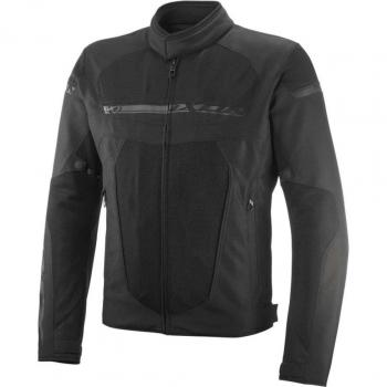 Ixon Chaqueta T-Rex Textil para Motocicleta Negra (Tamaño L)