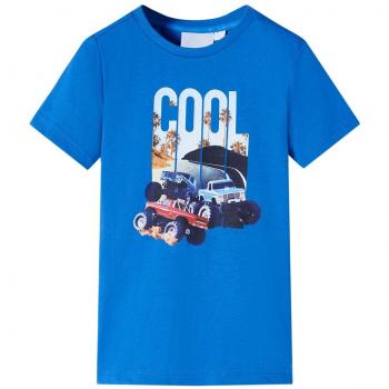 Camiseta infantil azul 140