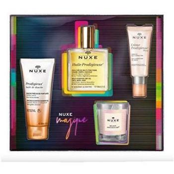 Nuxe Set Prodigieuse: Aceite Prodigieuse 100ml, Crema Gel Multicorrección y Huile de Douche