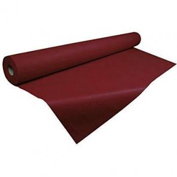 NOVOTEX Rollo Mantel 1x50m PRECORTADO 20cm. Color Burdeos