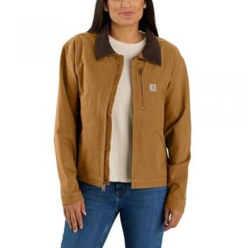 Carhartt Chaqueta de Trabajo para Mujer Oj6208 Marrón XS