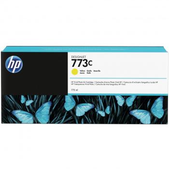 Cartucho de tinta original HP 773C amarillo (C1Q40A)