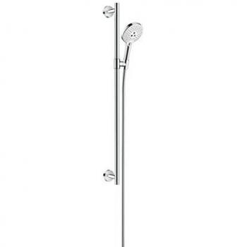 Hansgrohe 26322400 Raindance Select S 120 set de ducha, 0,90m, blanco/cromo