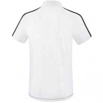 Erima Squad Men's Short Sleeve Polo Shirt - White - 3XL