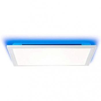 Lámpara LED de techo Allie 40x40cm, 25W, 2734lm, Dimmable con control remoto y función de luz nocturna