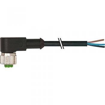 Murrelektronik 7000-12341-6340500 Sensor-actuator patch cord 5m M12, right angle socket, 4 pins