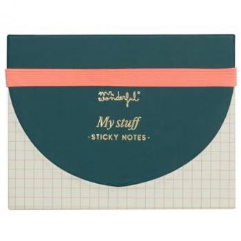 Notas Adhesivas Mr. Wonderful - My Stuff - 5 Blocs de 70 Hojas cada uno