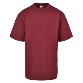 Urban Classics Basic Tall Tee in Red Wine