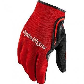 Troy Lee Designs - Guantes, Talla XL, Color Rojo