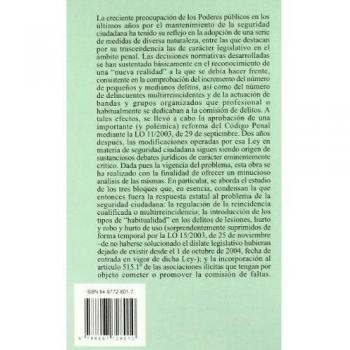 Seguridad Ciudadana Y Derecho Penal