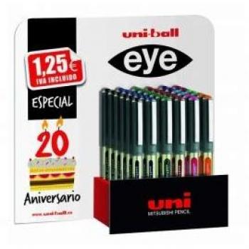 Uni-Ball 36 Eye Fine UB157 Display 20 Anniversary 182634625