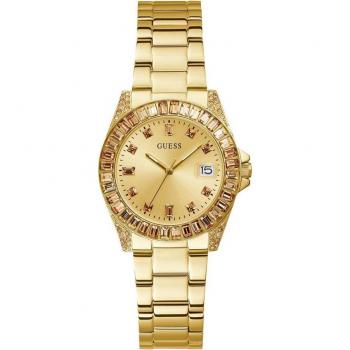 Guess Stainless Steel Bracelet Watch - Yellow Female, Size: ONE SIZE