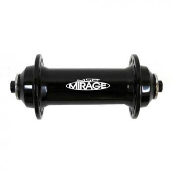 MSC Bikes MSC Mirage.32R.9 X 100 mm - Buje Delantero para V-Brake de Ciclismo, Color Negro