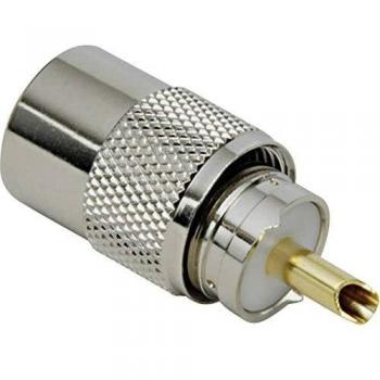 Conector UHF Macho Recto 75 Ω para Montaje en Panel - BKL Electronic