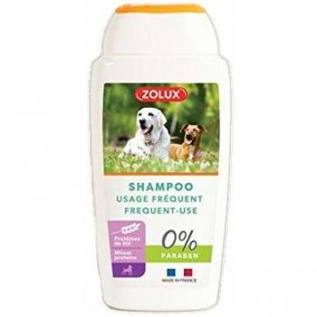 Shampoo Zolux para Uso Frecuente con Proteínas para Perros 250 ml - Sin Parabenos