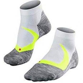 Falke Ru4 Cool Short W Shs - Calcetines de correr para mujer, Mujer, Calcetines para correr, 16749, Blanco