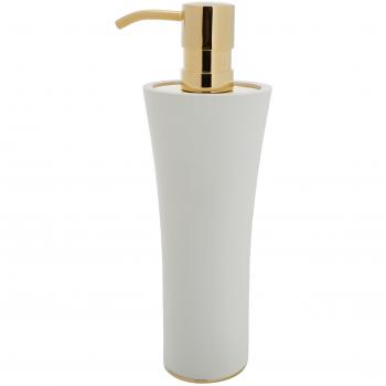 Pomdor - Dosificador oro-blanco mate belle