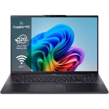 Ordenador Portátil Acer Swift 16 AI SF16-51, Intel Core Ultra 7-256V, 16GB RAM, 1TB SSD, Gráficos Intel Arc, Pantalla OLED de 16, Windows 11 Home