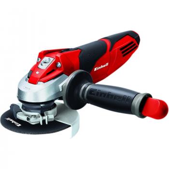 Einhell TE-AG 115/600 - Amoladora Angular de 115mm, 600W con Empuñadura Adicional y Disco de Corte