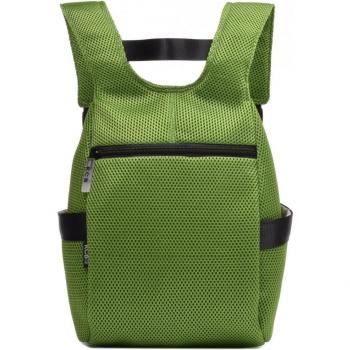 Mochila Antirrobo KCB 3D Grande Verde Manzana 100% Vegana