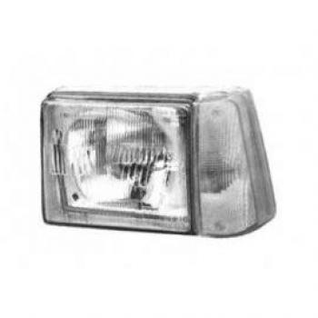 Faro Delantero Van Wezel 1708957 para Fiat Panda I, Blanco, Circulación a la Derecha, Bilux