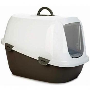 Beeztees Inodoro para gatos – gris/blanco – 62 x 43 x 46 cm