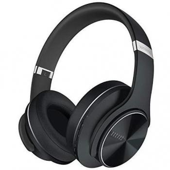 Doqaus cascos bluetooth inalambrico con modo de eq auriculares diadema bluetooth inalambricos plegable 52 hora de juego microfono incorporado z modo cableado para tv pc moviles