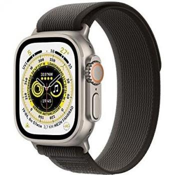 Apple Watch Ultra 49mm GPS + Cellular - Titanio, Trail Loop M/L Negro/Grey
