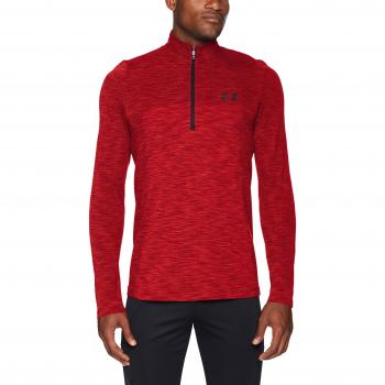 Under Armour UA Parte Superior del Calentamiento, Hombre, Radio Red / / Black 890, XL