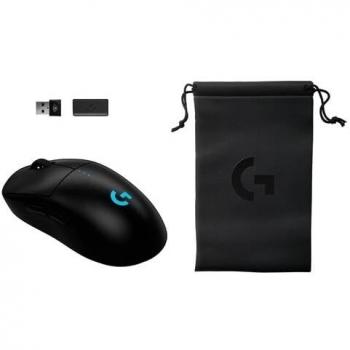 Ratón Gaming Inalámbrico Logitech G PRO 2 Lightspeed Negro + Dongle 8K + Funda