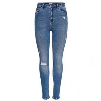 Only Mila Life High Waist Skinny Destroy Jeans