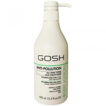 GOSH BODY Lotion Anti-Pollution Nourishes Moisturizes Soft Skin Vegan 450ml