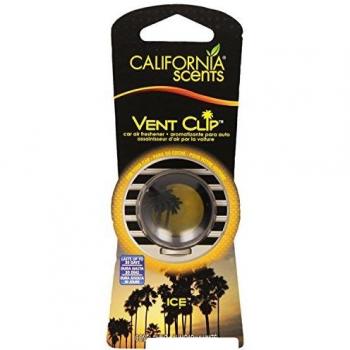 Ambientador para Coche California Scents Vent Clip Ice
