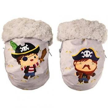 Babyline Manoplas Silla Paseo Bad Pirate - Protecciones contra agua y viento, unisex
