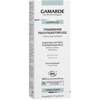 Gamarde Aqua-Tonifying Eye Contour Cream 20g - Deep Hydration with Hyaluronic Acid