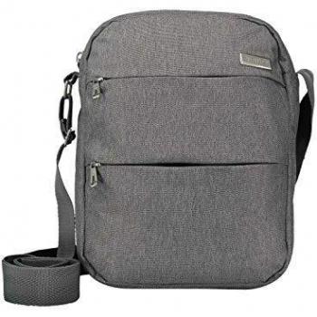Totto-Bolso Bandolera Hombre Gris Elephant - Alvear