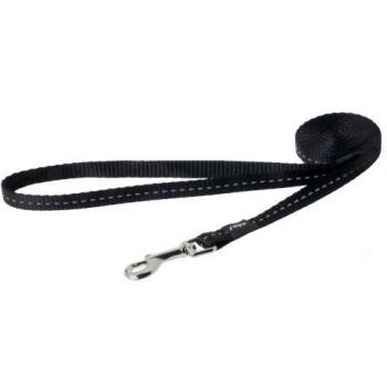 Rogz Utility Small - Correa Reflectante de nitrilo Fijo de 1,8 m de Largo