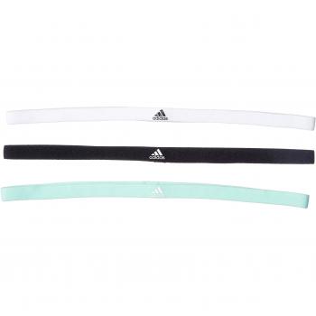Adidas 3 Pair Pack Cinta, otoño/Invierno, Unisex Adulto, Color Clear Mint/White/Black, tamaño Talla única