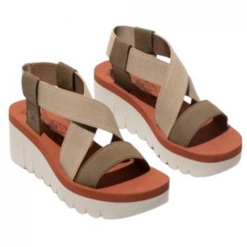 Sandalias Fly London Yabi para Mujer en Beige
