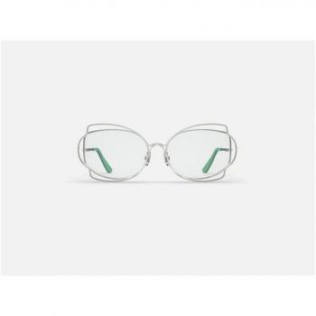 Marni Route Of The Sun Optical Silver UKR Men's Eyeglasses Silver Size 58 - Blue Light Block Available