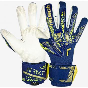 Guantes de Portero Reusch Attrakt Gold X GluePrint - Noche Brillante 2024 Azul Oro 9,5