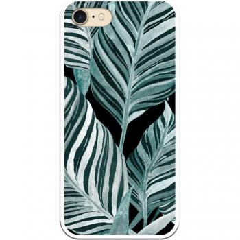 Funda de Gel con Diseño de Helechos para iPhone 7/8 - Estilo Único