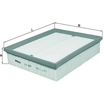 Mahle Filter LX622 Filtro De Aire